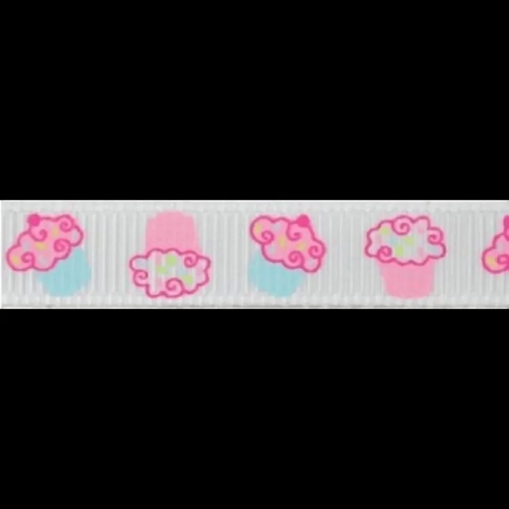 5/$24 grosgrain Ribbon 7/8” NEW 5 yards cupcakes